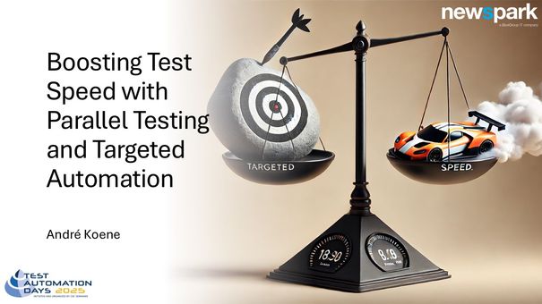DeepDive 22 januari: Boosting Test Speed with Parallel Testing and Targeted Automation
