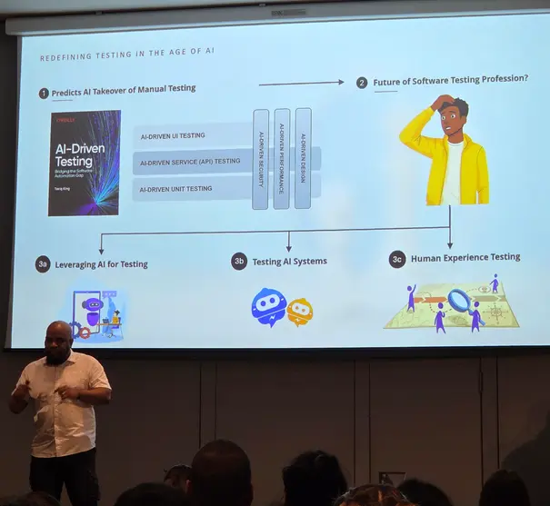 Tariq King: waarom testers nog lang onmisbaar blijven (met hulp van AI) Tariq King: waarom testers nog lang onmisbaar blijven (met hulp van AI)