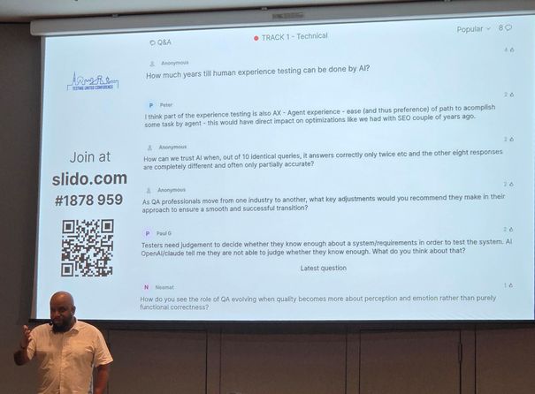 Tariq King: waarom testers nog lang onmisbaar blijven (met hulp van AI)