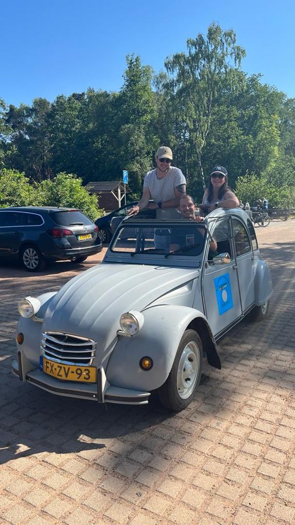 De start van Maikel bij Newspark