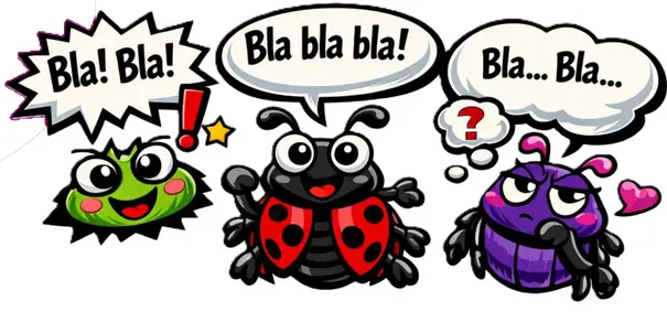 Bla bla bla