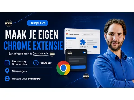 Aankondiging DeepDive Chrome extensie